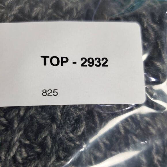 Vanity Gray Marled Open Front Cardigan Women’s Long Sleeve Cozy Sweater Small - Picture 6 of 6